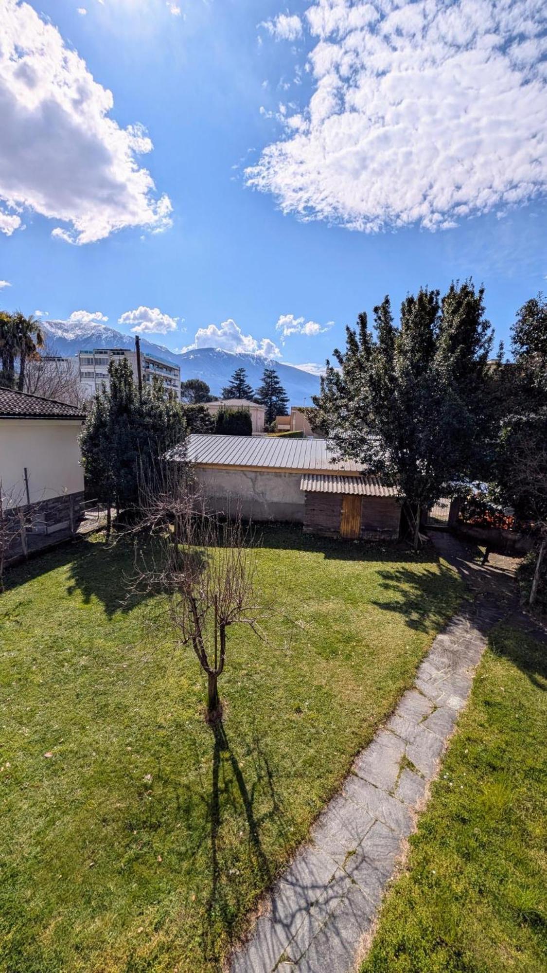 Locarno, Casa Pioda - Nahe Zentrum, Mit Balkon Und Parkplatz Exteriér fotografie