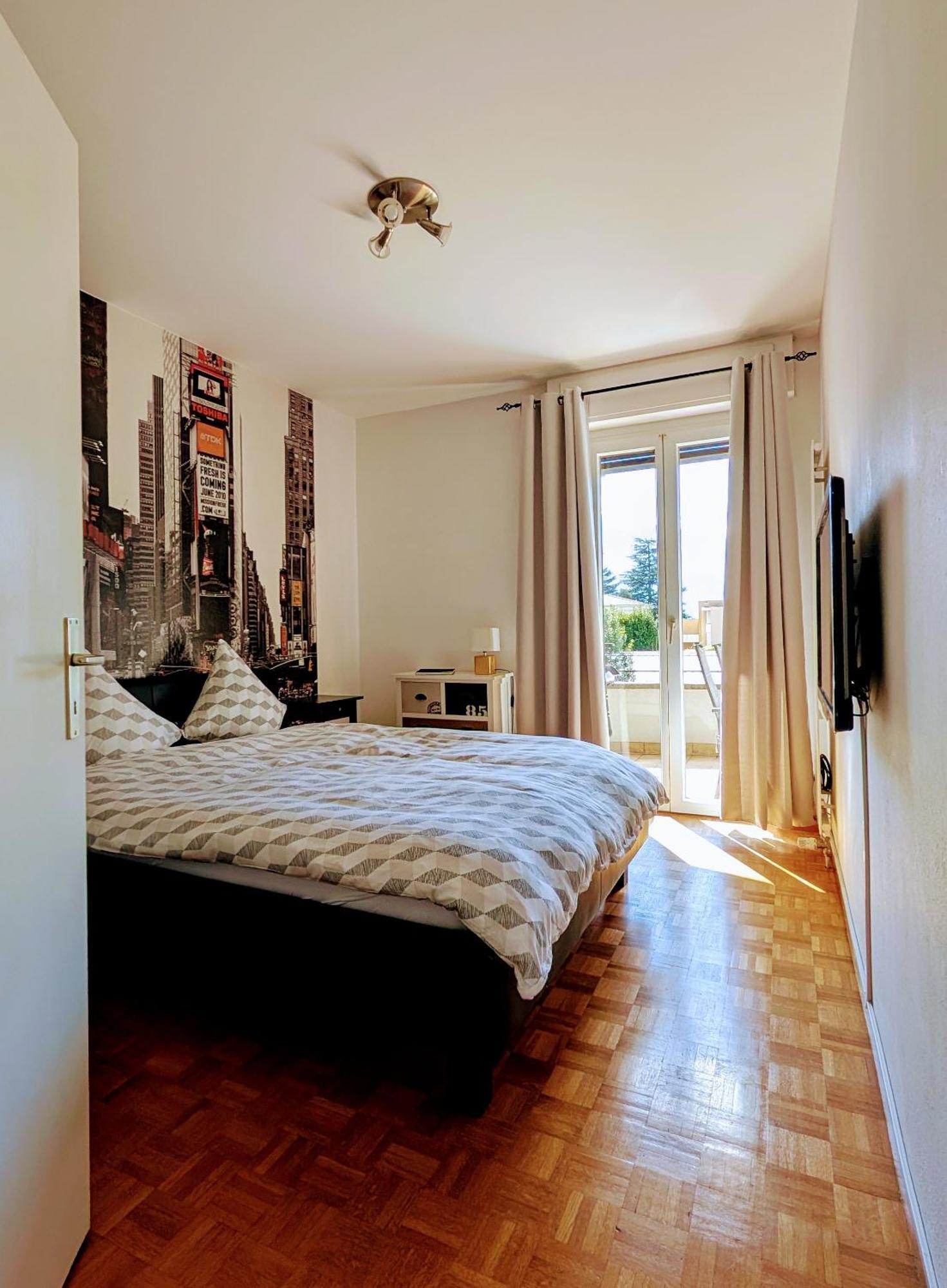 Locarno, Casa Pioda - Nahe Zentrum, Mit Balkon Und Parkplatz Exteriér fotografie
